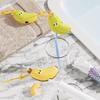 2Set 2 In 1 Banana Shape Toothbrush Cover Dustproof Toothbrush Dust Clamp  Travel