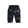 Camouflage Print Elastic Casual Training Shorts Men Shorts Black 1364879-001