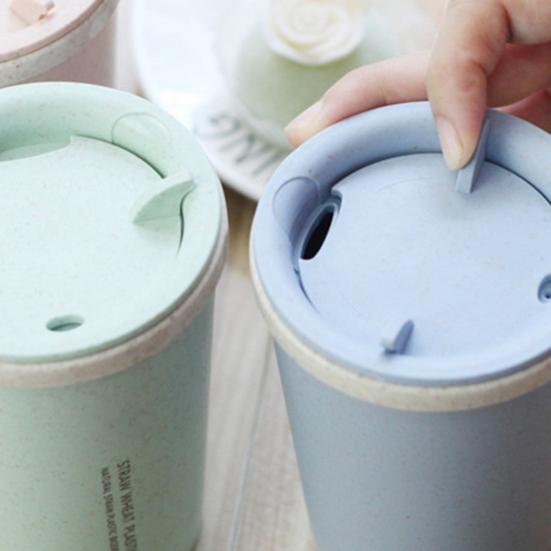 Дорожная кружка Непроливайка Двустенная изоляция ABS Здоровая кофейная чашка для путешествий