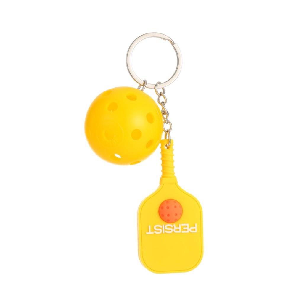 Detachable Fitness Series Pendant with Buckle Pickleball Key Holder Bag Charm