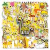 50 Giraffe Doodle Cartoon Cute Animal Children's DIY Skateboard Water Cup Luggage Stickers