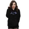 DC Comics Womens/Ladies Batman v Superman Battle Silhouette Hoodie