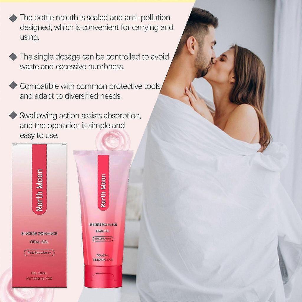 Comfort Gel for Oral Discomfort - Glycerin & Sorbitol, Strawberry Aroma, 90g