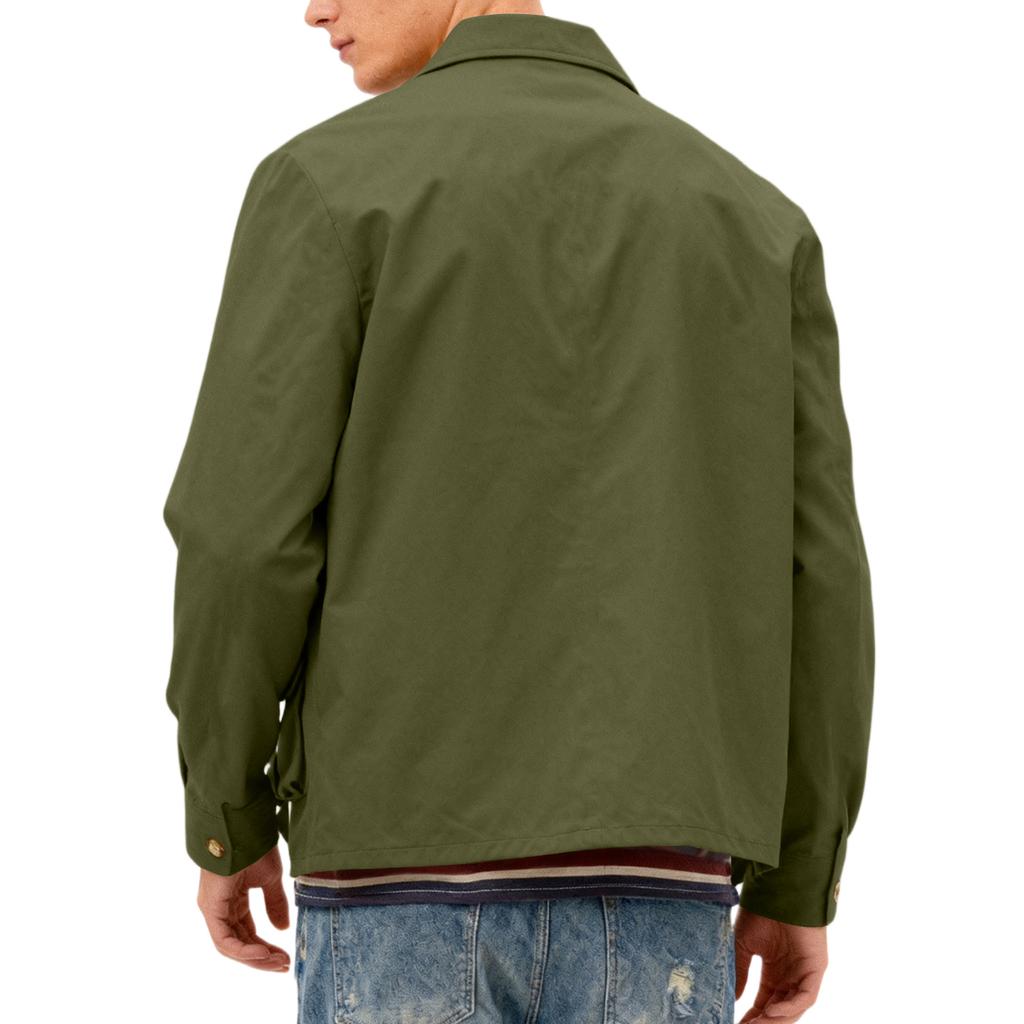 Men's Relaxed-Fit Casual Workwear Long-Sleeve Jacket