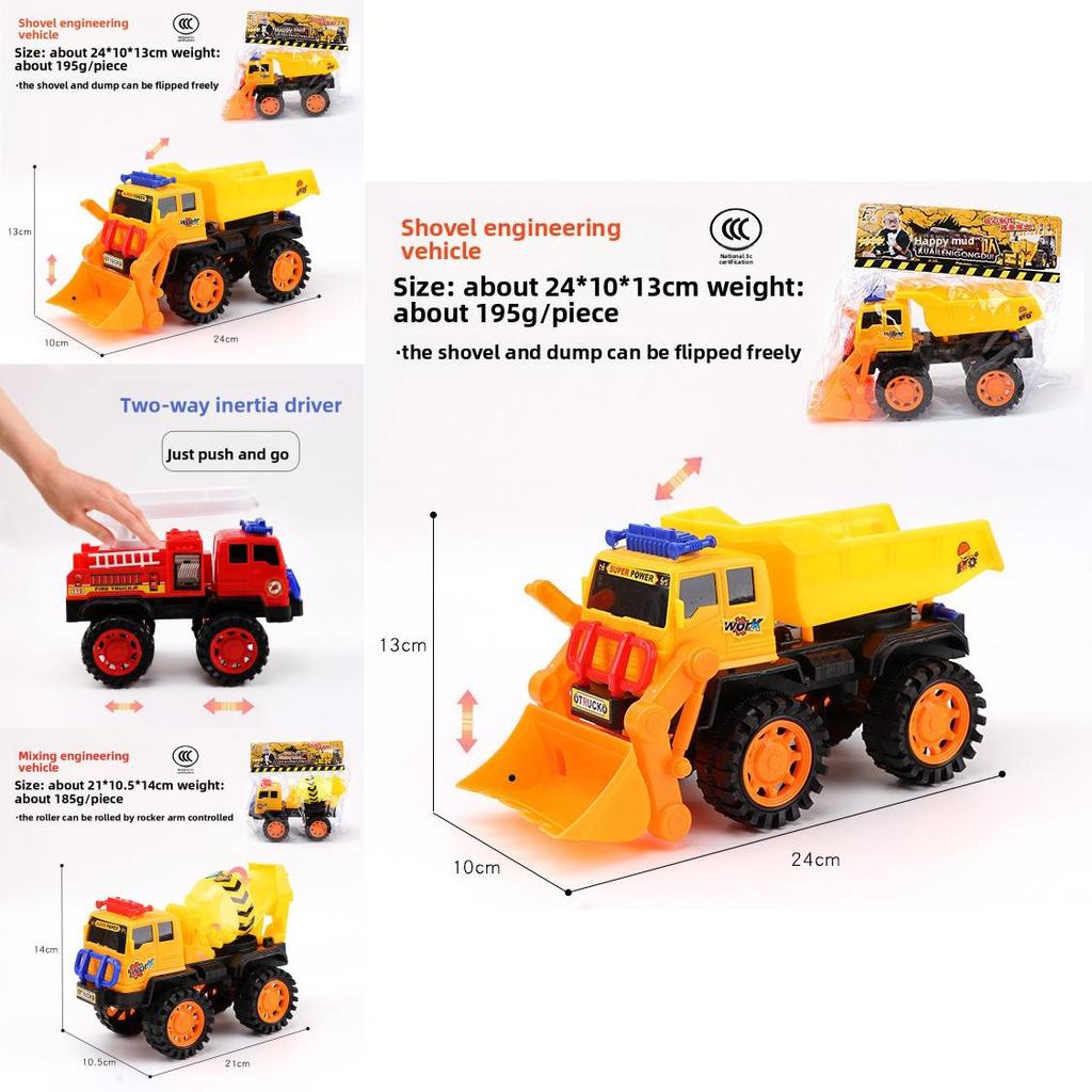 Childrens Construction Vehicle Toy With Sliding Function For Boys And Gift Use