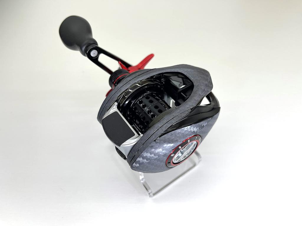 CUSTOM YOROI Custom Decal for 20 23 and Goliath Baitcasting Scratch Protection SEAT.JP Gravius, Gravius, Reels, (Silver, Left-Handed)