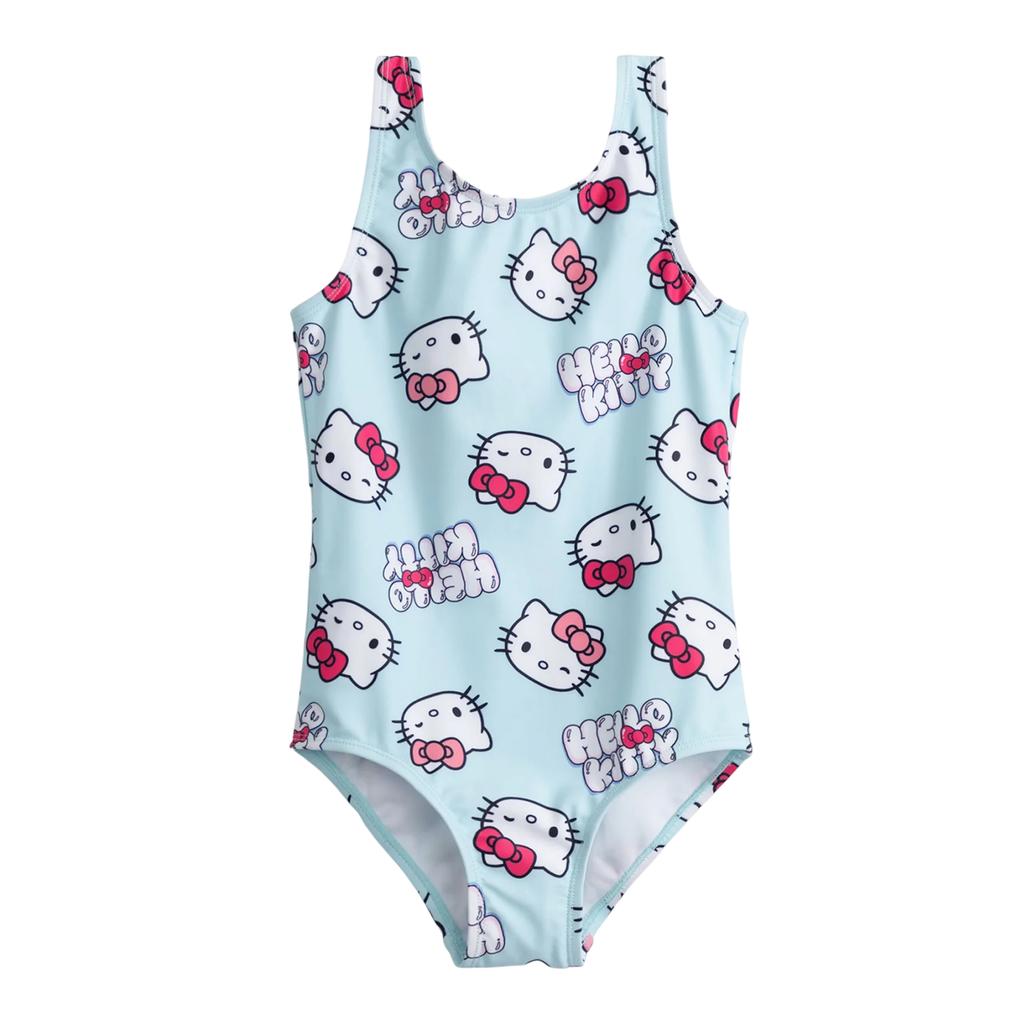 Hello Kitty Girls Character One Piece Swimsuit