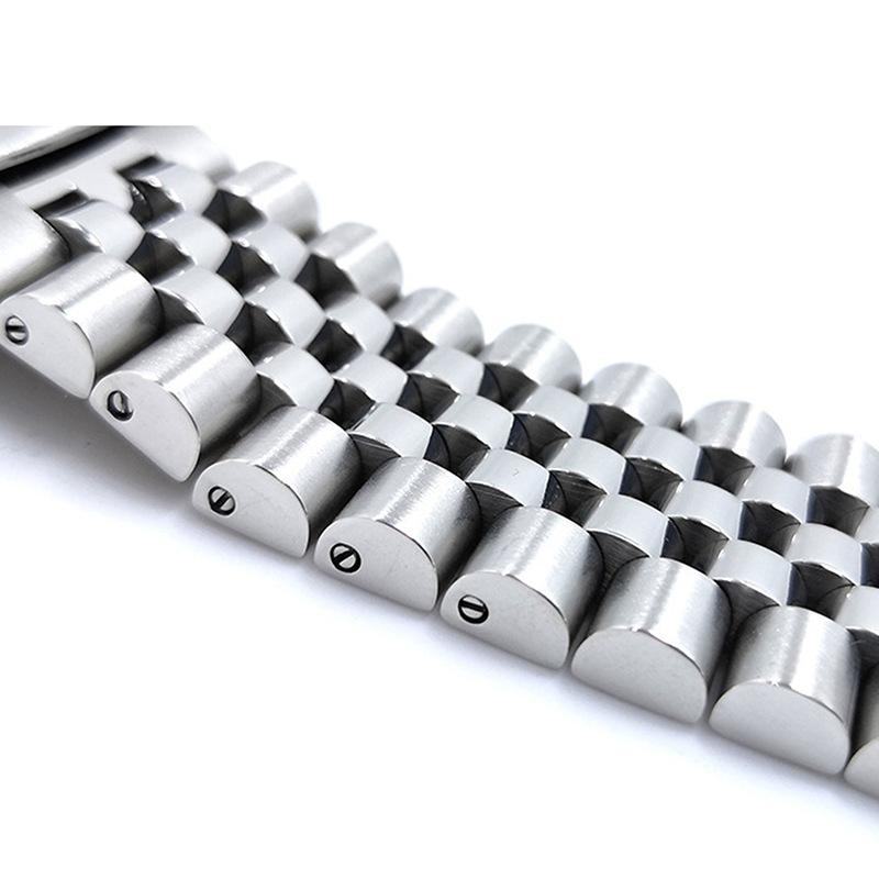 Браслет для часов из нержавеющей стали с 5 звеньями для Apple Watch Series 10 42 мм/9 8 7 41 мм/6 5 4 SE SE (2022) SE (2023) 40мм/3 2 1 38мм