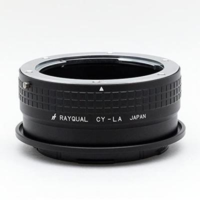Адаптер крепления объектива Rayqual Contax Yashica Сделано в Японии <Корпус с креплением Leica L> Объектив/CY-LA