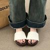 2024 New Lady Shoes Luxury Sandals Eva Soft Slippers Indoor Flat Sandals Outdoor Girls Flip Flops Trafza Womens Slippers Winter