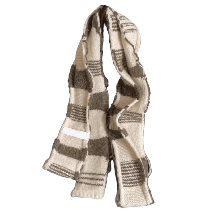 Изысканные унисекс шарфы для улицы, повседневная модная повязка, роскошный женский шарф для улучшения образа при повседневных покупках