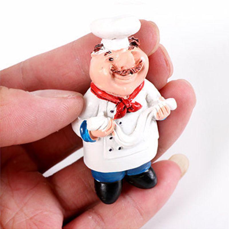 Магнит 3D из смолы "Повар" на холодильник