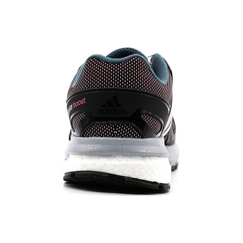 Adidas Амортизирующие низкие кроссовки женские кроссовки черно-розовые S31667