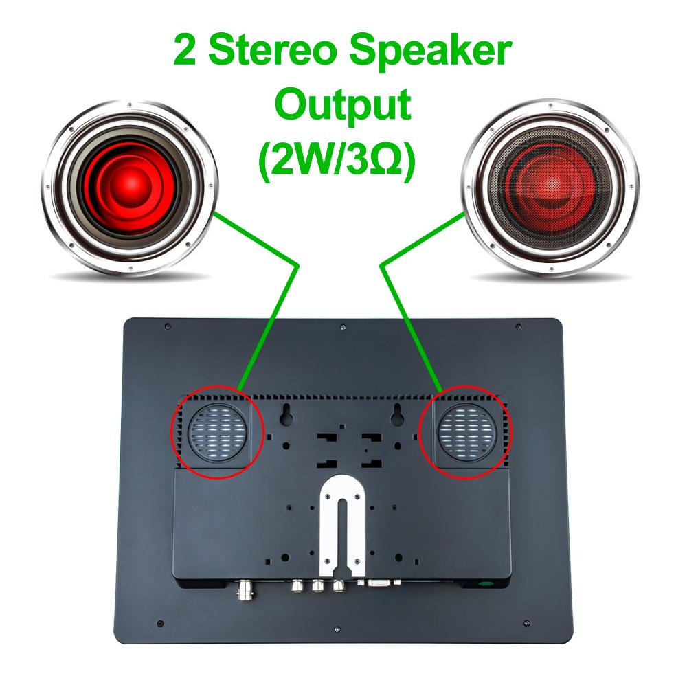 13,3-дюймовый IPS-дисплей, автомобильный подголовник, MP5-видеоплеер, 2K, 1920*1080, экран, электронный альбом, AV, HDMI, VGA, BNC, вход, 2*2 Вт, динамик