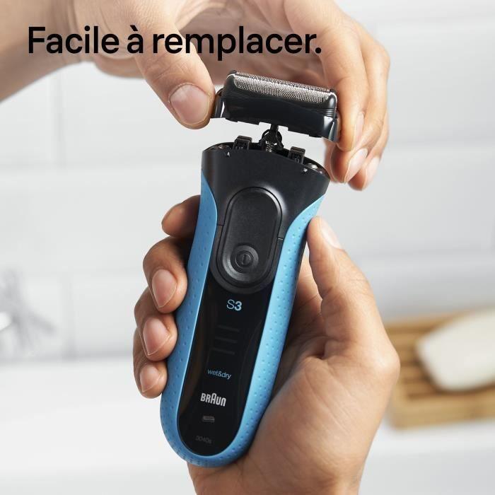 Tête de rasoir - BRAUN - Cassette 32B SERIES 3 - Argent