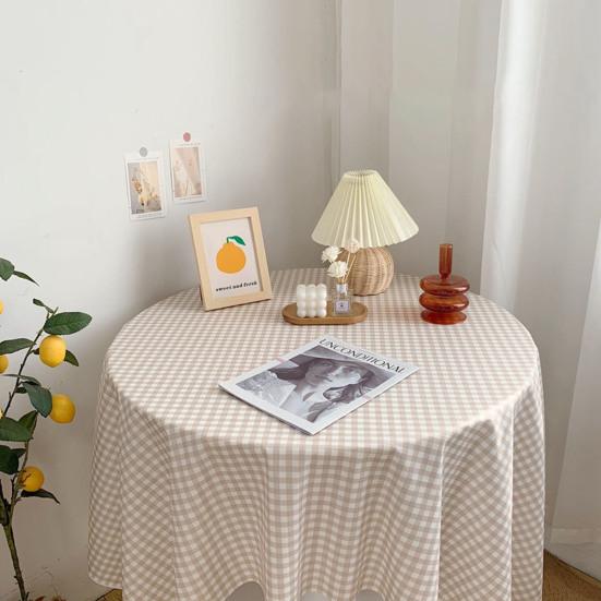 Скатерть в шахматном порядке, универсальная пыленепроницаемая, устойчивая к пятнам скатерть для дома, кафе, ресторанов