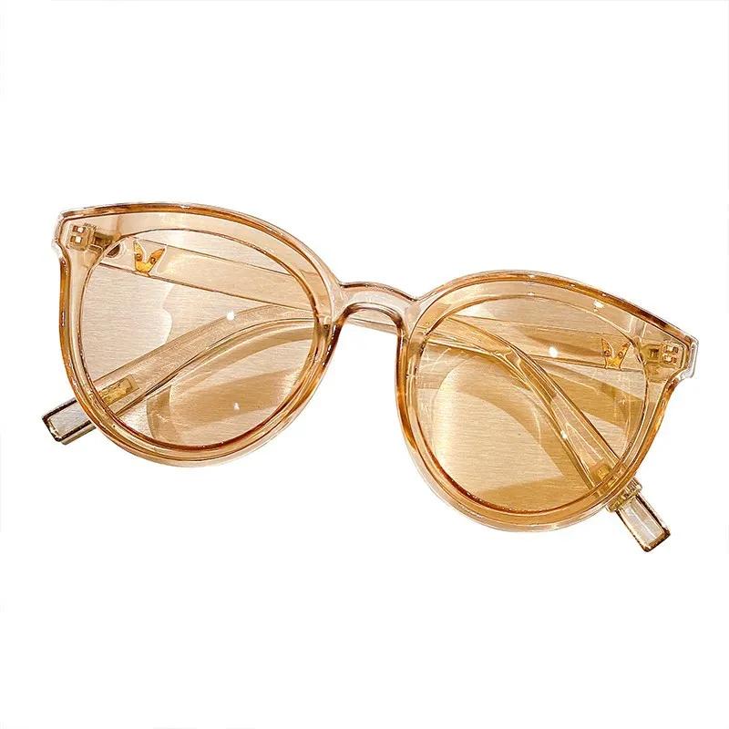 Новые детские ретро-солнцезащитные очки Летняя защита от УФ-лучей Солнцезащитные очки для мальчиков и девочек Детские удобные солнцезащитные очки UV400