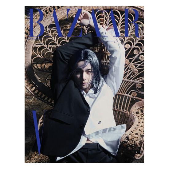 HARPER'S BAZAAR Корея 2024 Февраль, BTS V, K POP, K FASHION, KBEAUTY
