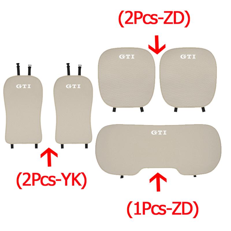 Для VOLKSWAGEN VW Volkswagen Чехол на сиденье автомобиля Ледяной шелк Подушка Защитные накладки Для VW GTI Polo Golf Passat Tiguan Arteon Touareg CC