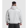 Gymshark Толстовка с капюшоном Power Zip Up Light Grey Core Marl A1c1o Gbcn