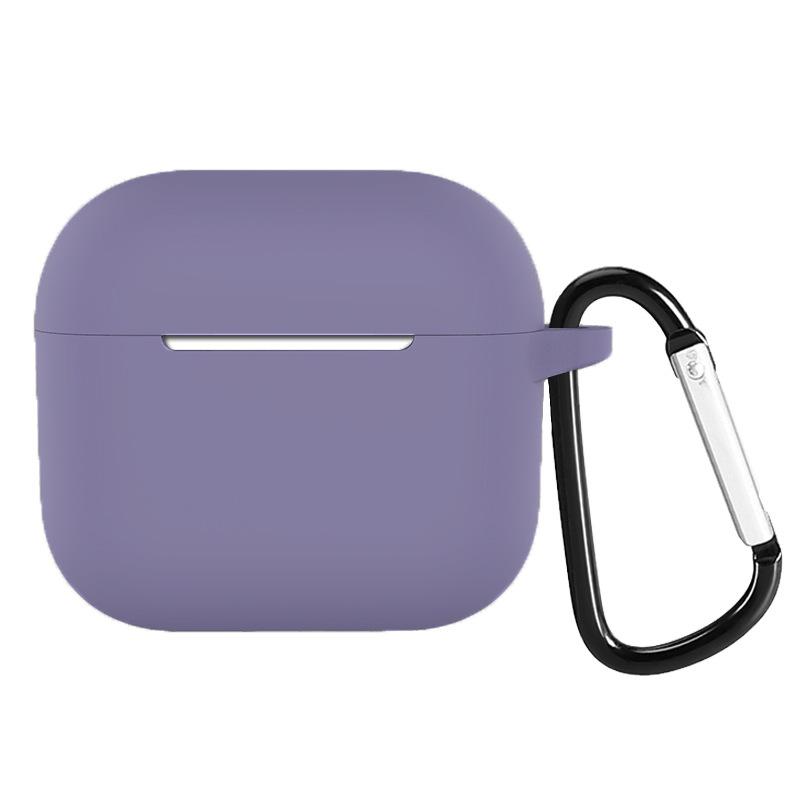 Для apple airpods 3 2022 защитный чехол для наушников силиконовый чехол милый силиконовый чехол однотонного цвета для apple airpods 3 2022