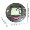Шагомер счетчик измерительные часы простая установка многофункциональный круглый сменный гребной