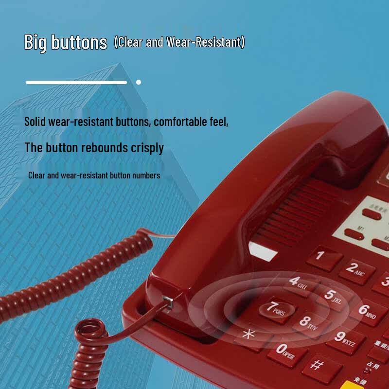 FUQIAO HCD28(3)P/TSD Secure Red Telephone