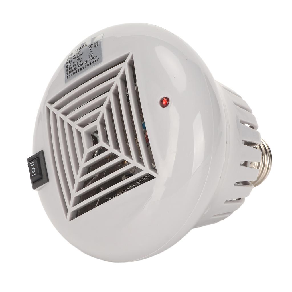 Тепловентилятор для домашних животных, 3 уровня, безопасный, небольшой обогреватель для домашних животных, для рептилий, кур, серый, 220 В