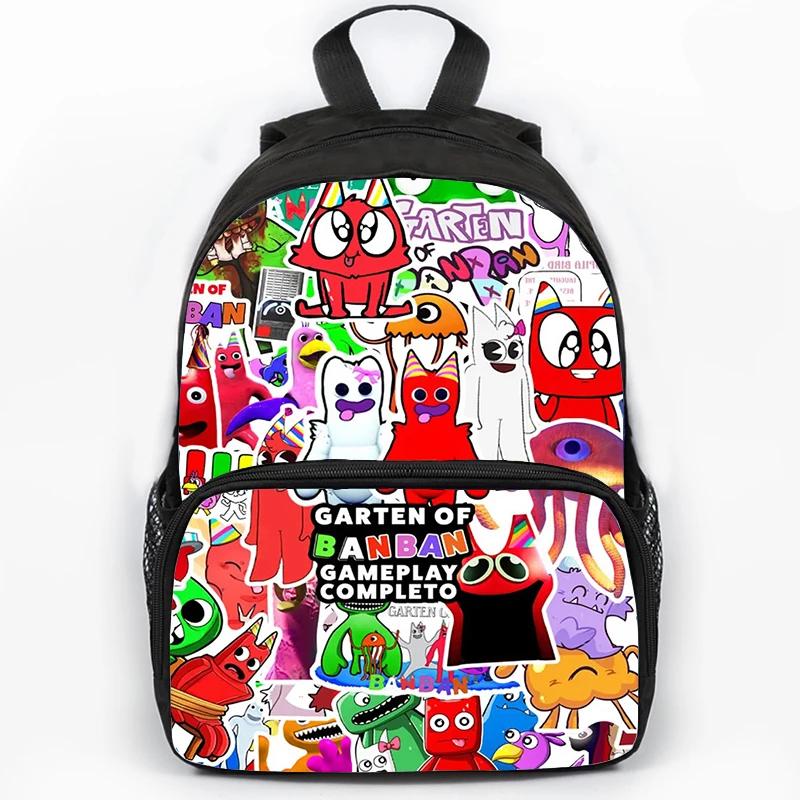 16 Inch Garten of BanBan Printed School Bags Boys Large Capacity Bag for Travel Sport Portable Students School Bags Kids Bookbag
