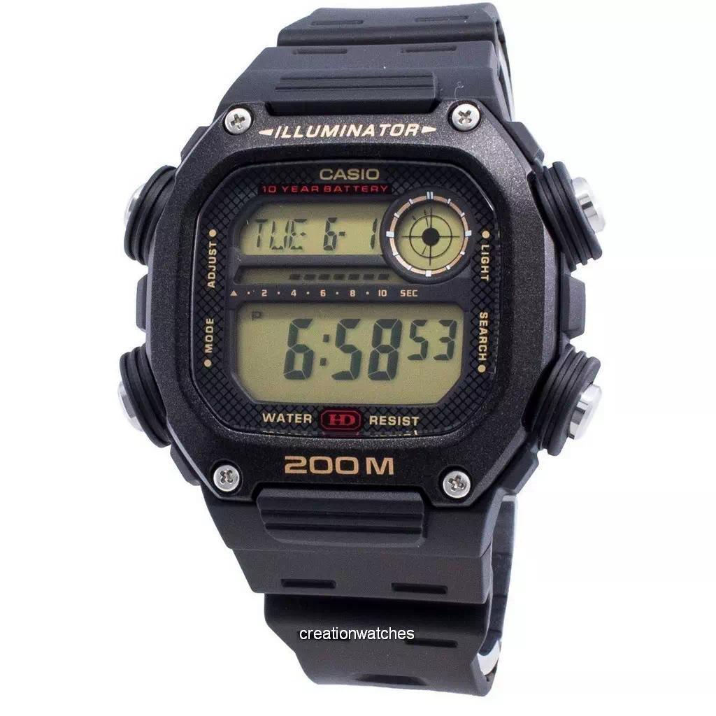 Casio DW-291H-9AV Кварцевые мужские часы 200M