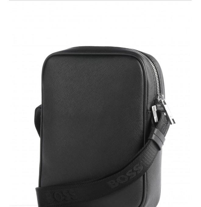 Hugo boss leather shoulder bag