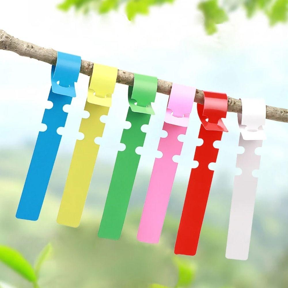 100Pcs Sun Protection Plant Markers Waterproof Gardening Plant Marker Label Durable Plant Tags
