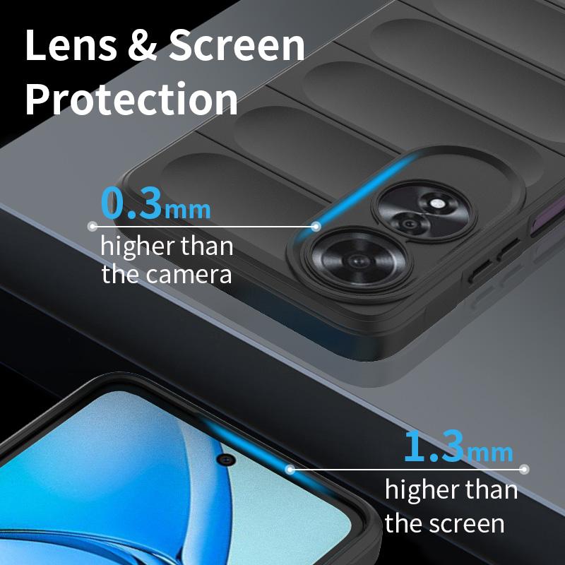 Противоударный чехол для OPPO A18 A38 A58 A78 A60 A79, силиконовый чехол для Realme 10 11 12 Pro Plus GT Neo 2 5 6 SE 3T 6T