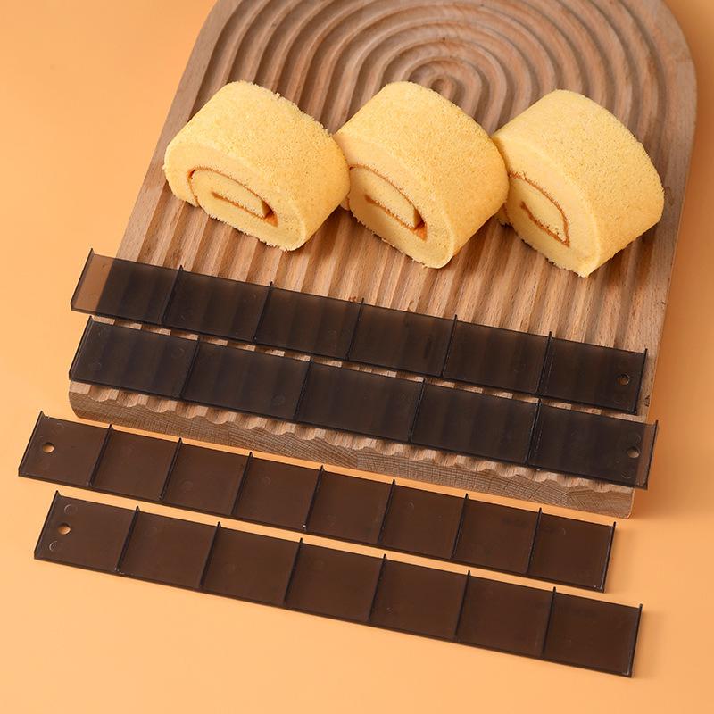 4 шт. линейка для рулетов для торта, специализированная форма для разделения, кондитерская выпечка, кухонный инструмент для наслаивания03