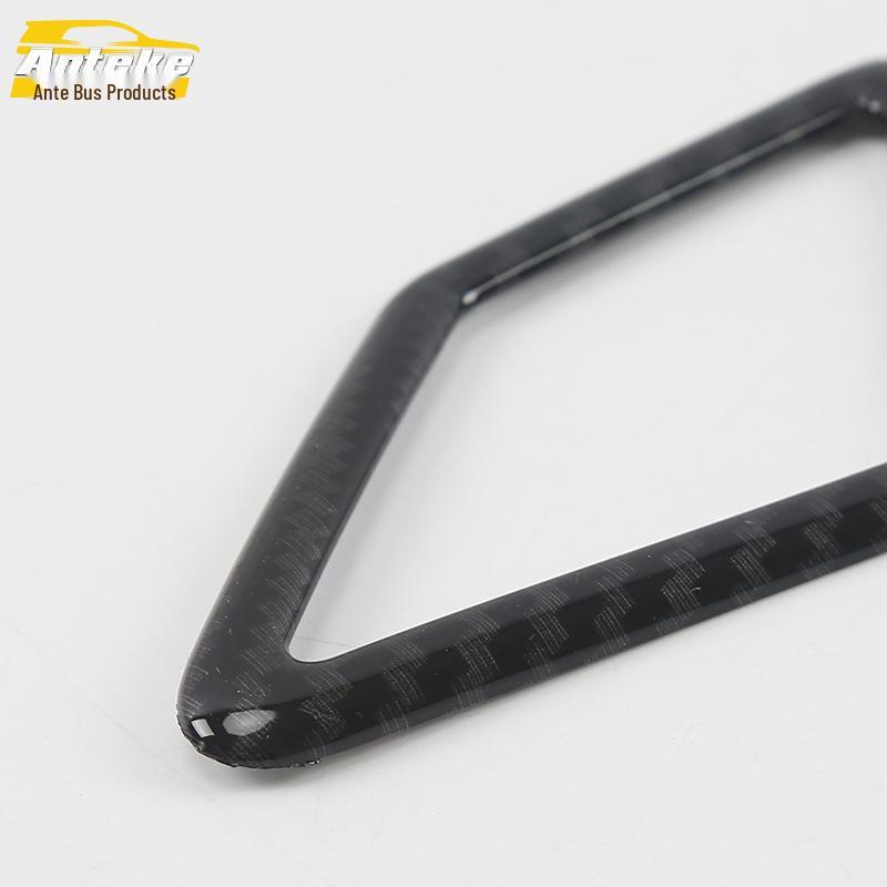 Tange A-Pillar Speaker Cover Bright Ring Decorative Frame Sticker for 18 Models