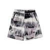 Anta Training Series All Over Logo Mid Waist Straight Leg Five Point Shorts Women Shorts Mud-Gray 162237318-1