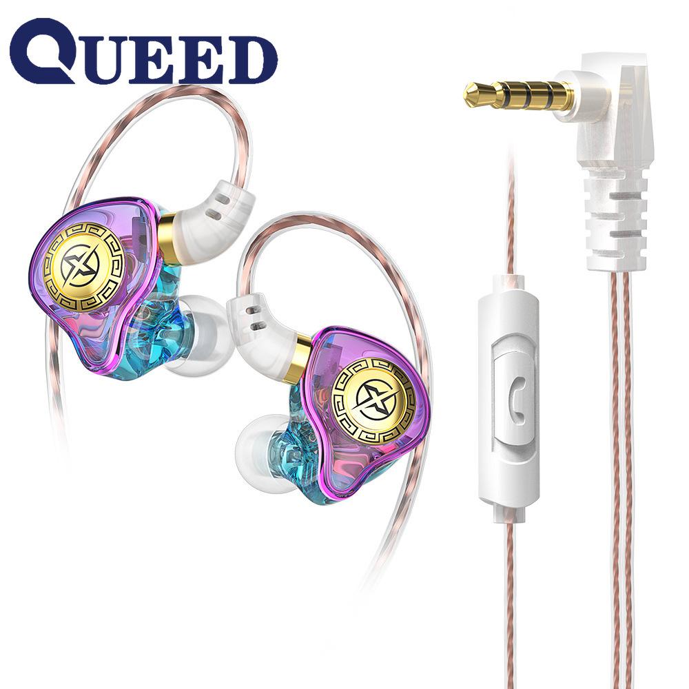 X7 Wravar Ear Earbuding HIFI Motor Circle Mobile Earlier Cable Cable Headphones