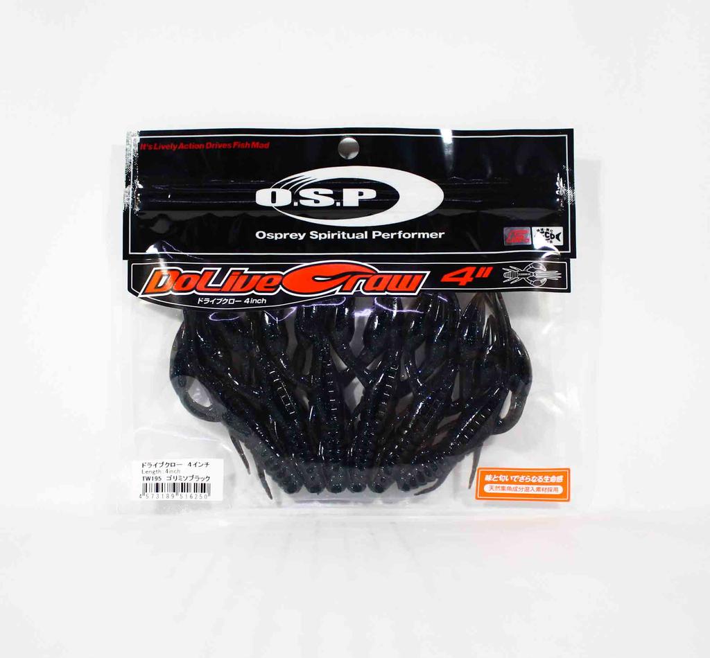 OSP Soft Lure Dolive Craw 4 Inches TW-195 (6250)