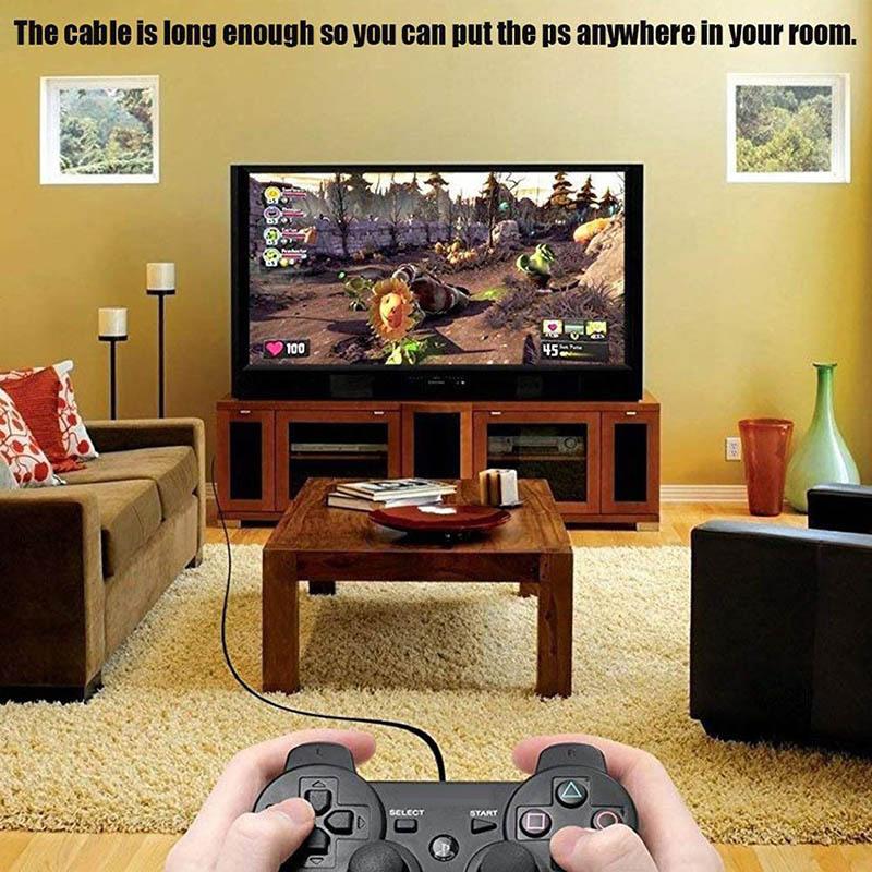 1/2/3 шт. AV-кабель для консолей PS3 PS2 PS1, удлинитель аудио-видео, для игрового плеера к ЖК-монитору, телевизору, RCA-преобразователь, адаптер