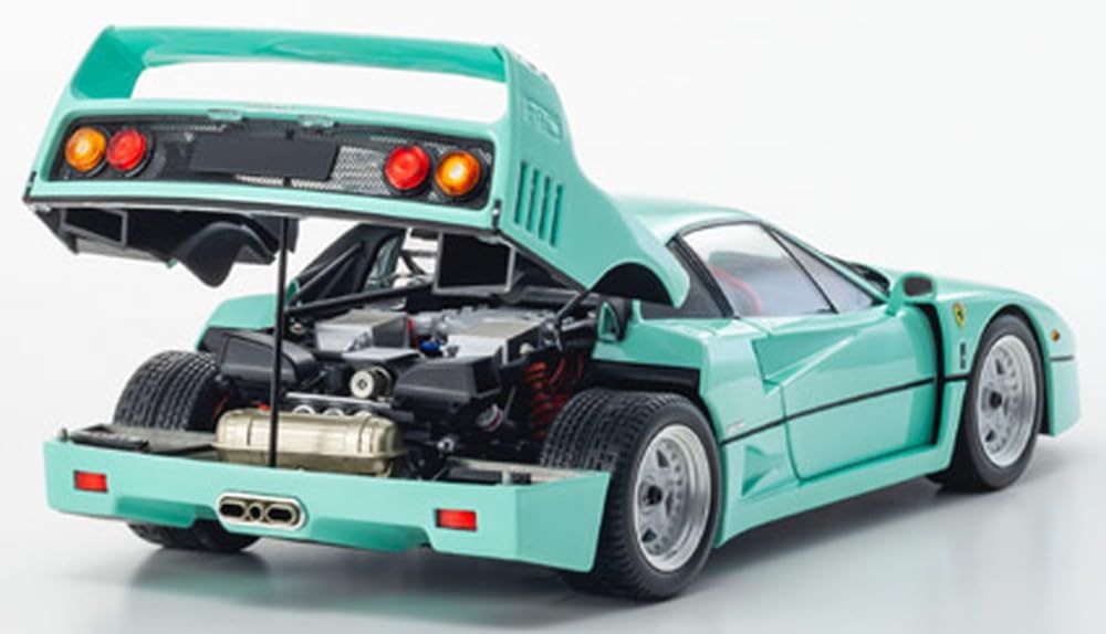 Kyosho Оригинальный масштаб 1/18 Ferrari F40 Мятно-зеленый Готовое изделие