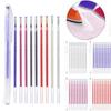 10pcs/Set Marker Pen High Temperature Traces Disappear For Patchwork Fabric PU Leather and Marking Sewing Supplies
