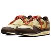 Travis Scott x Nike Air Max 1 Baroque Brown Унисекс Кроссовки Lemon-Drop Wheat Chile-Red DO9392-200