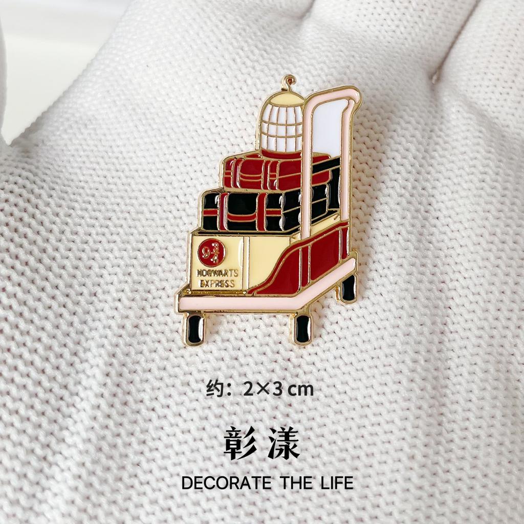 Академический значок-булавка Ретро Школьный Аксессуар для одежды Брошь Для Учеников Всех Полов Украшение для рюкзака