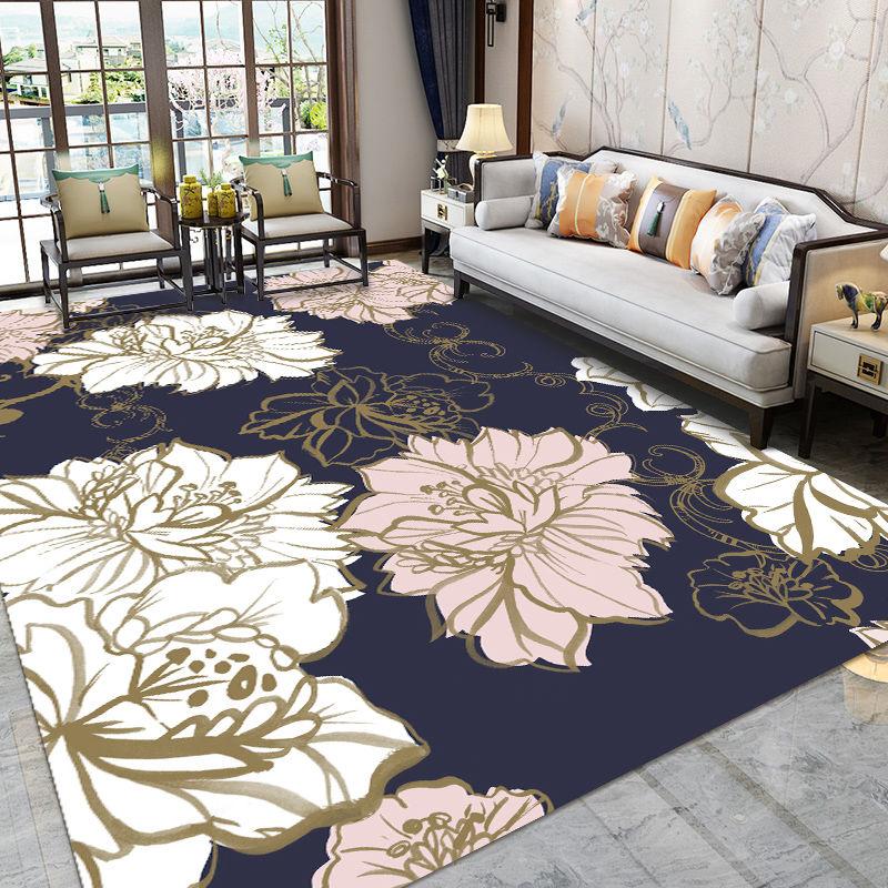 Ковер Гостиная Китайский Стиль Простой Современный Американский Диван Журнальный Столик Спальня Северный Европейский Стиль Полный Магазин Машинная Стирка Бытовой