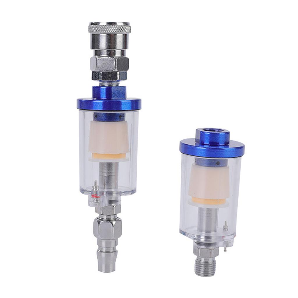 Осушитель воздуха Сепаратор воды и масла для компрессоров Краскопульт Пневматический инструмент с 1/4 дюйма NPT Встроенный влагоотделитель
