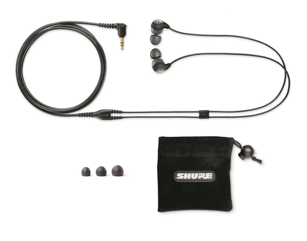 Shure Наушники SE Series SE112 канального типа серые SE112GR-A []
