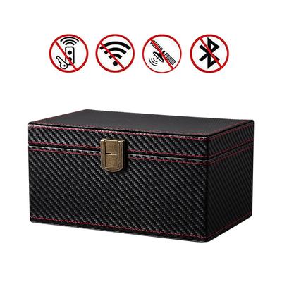 Коробка Фарадея RFID Коробка для ключей от машины Защитник ключа-брелока Блокиратор сигнала для бесключевого брелока Большая клетка-блокиратор сигнала для ключей от машины Сигнальная коробка