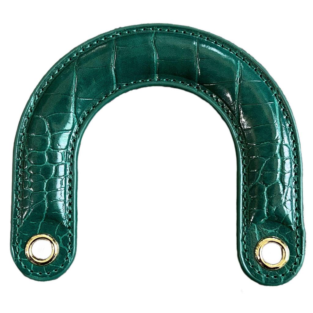 Curved PU Bag Strap Handle - Replaceable Handheld Bag Accessory