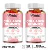 Pslalae - 5000mcg Collagen Gummies - Biotin + Vitamin C - Hair, Skin, and Nail Health
