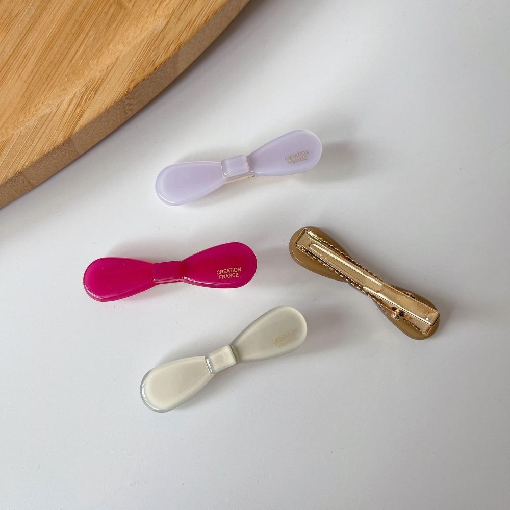 For Girl Duckbill Clip Hair Accessories Bow Hair Clip Korean Style Hairpin Female Barrettes